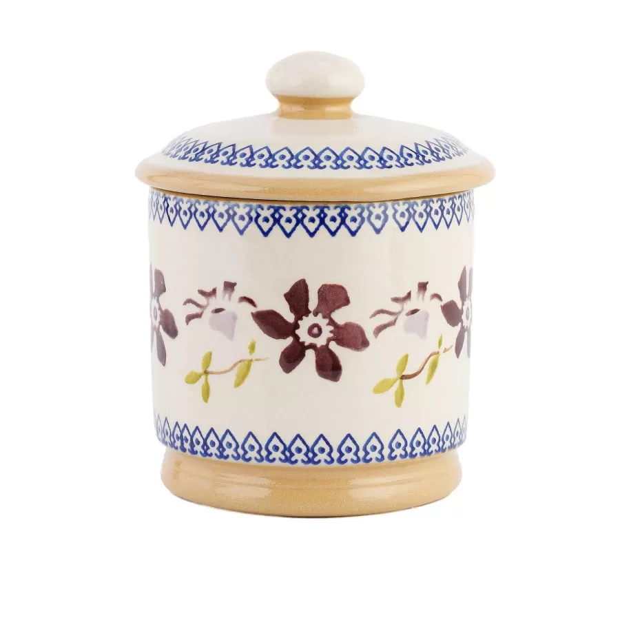 Clematis<Nicholas Mosse Lidded Sugar Bowl Clematis