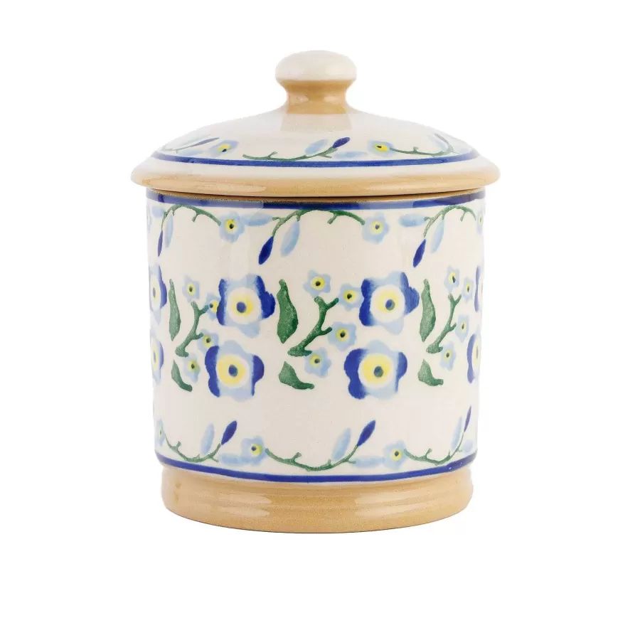 Forget Me Not<Nicholas Mosse Lidded Sugar Bowl Forget Me Not