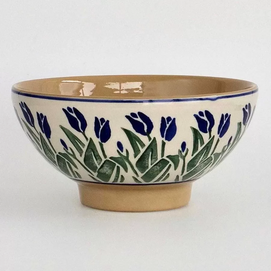 Easter<Nicholas Mosse Medium Bowl Blue Blooms