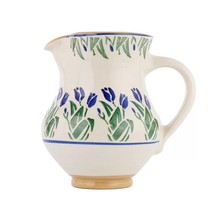 Easter<Nicholas Mosse Medium Jug Blue Blooms