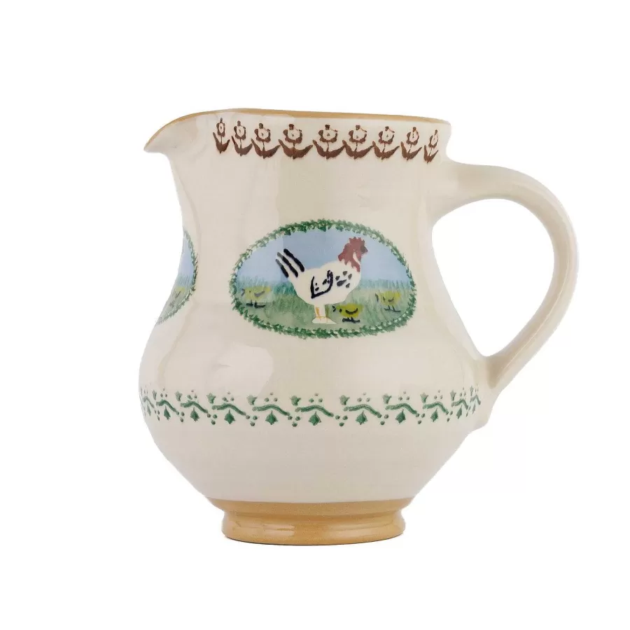 Jugs<Nicholas Mosse Medium Jug Hen