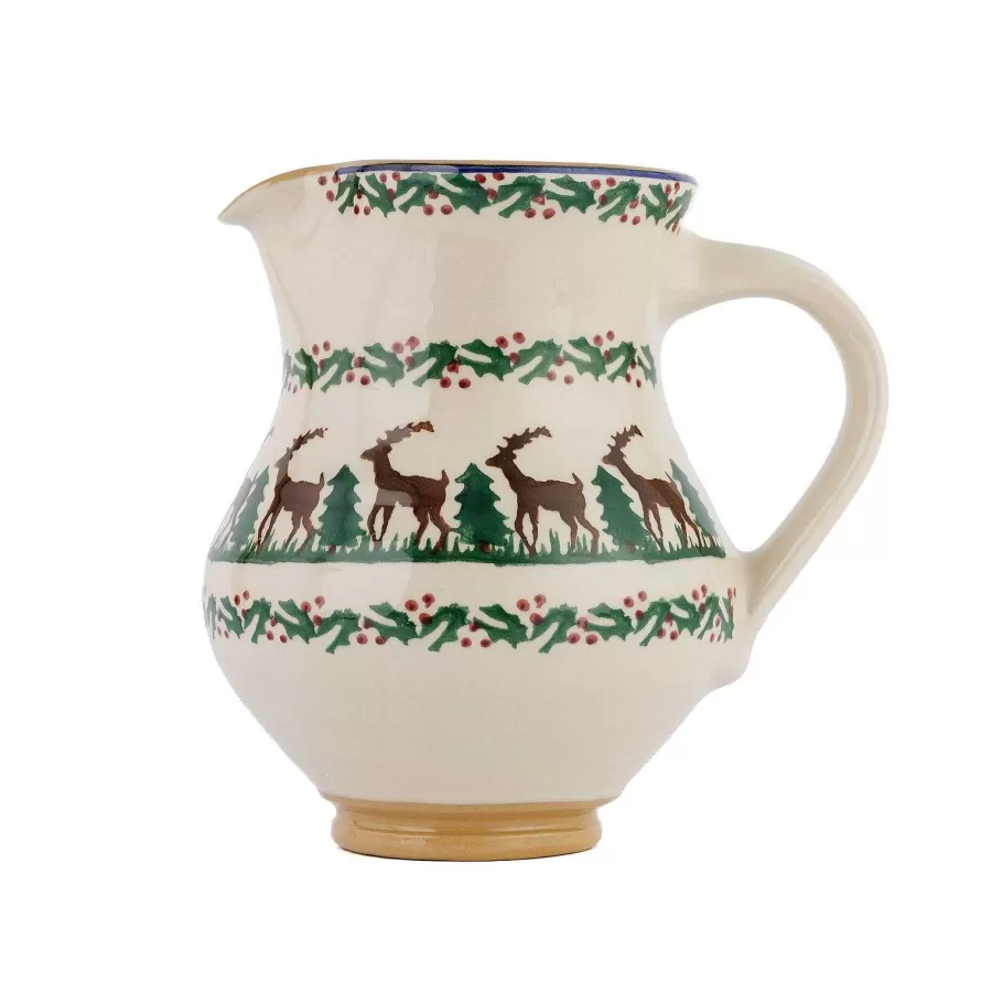 Jugs<Nicholas Mosse Medium Jug Reindeer