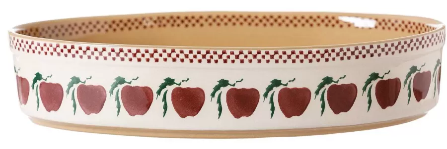 Oven Friendly Dishes<Nicholas Mosse Medium Oval Oven Dish Apple
