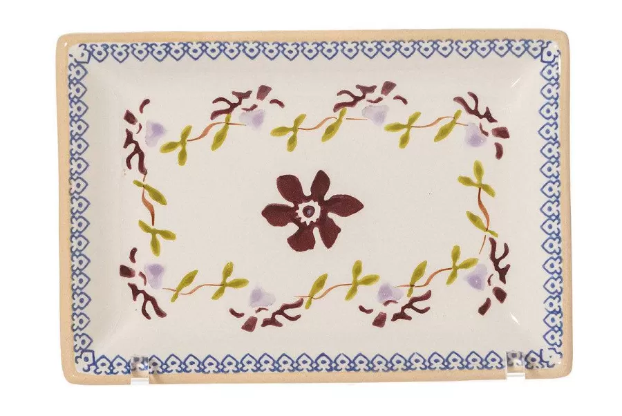 Corporate Gifts<Nicholas Mosse Nest Of 3 Rectangle Dishes Clematis
