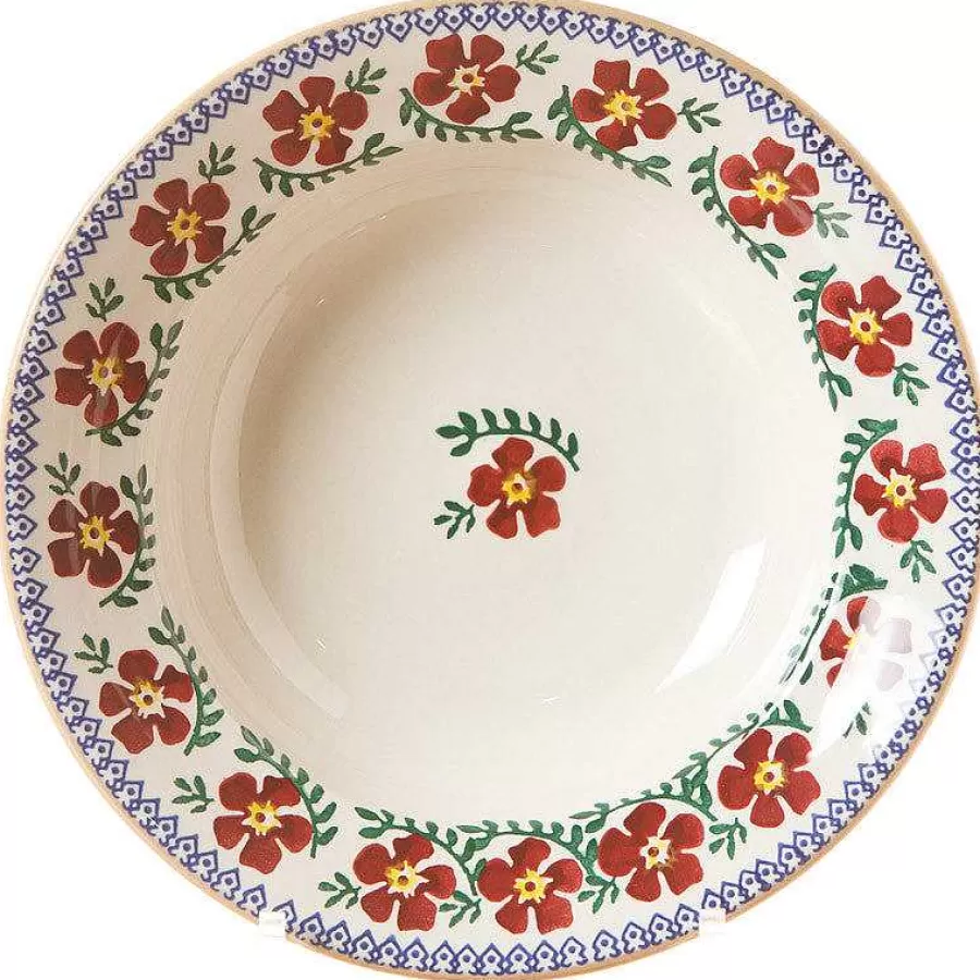 Bowls<Nicholas Mosse Pasta Bowl Old Rose