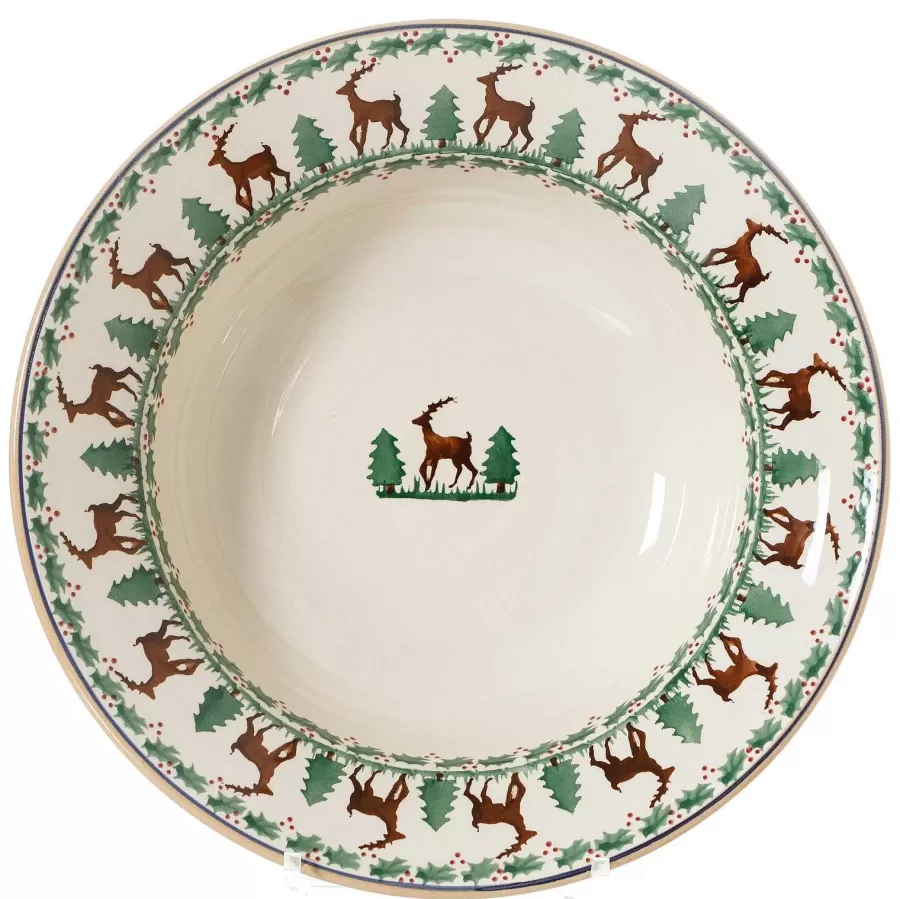 Bowls<Nicholas Mosse Pasta Server Reindeer