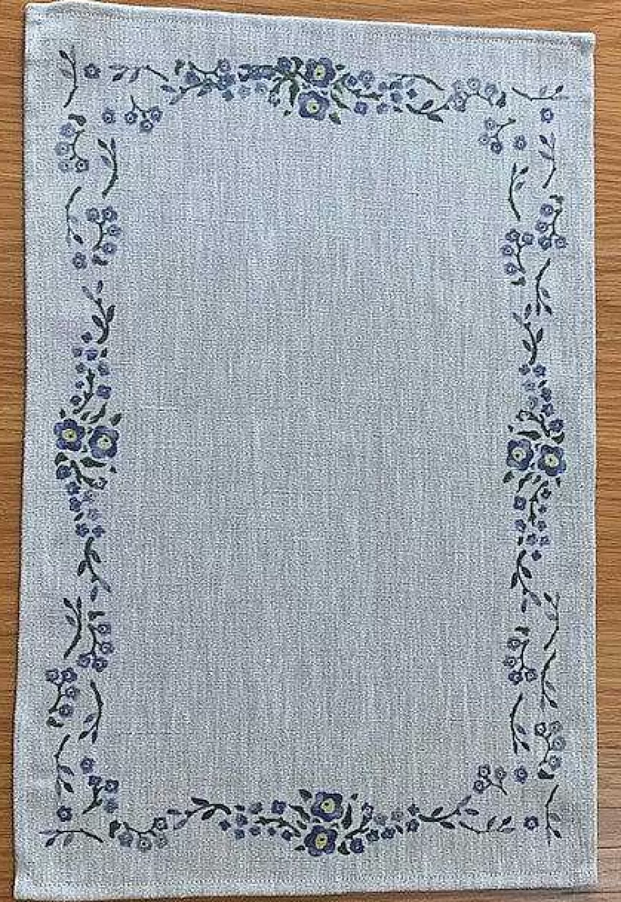 Placemats<Nicholas Mosse Placemat Forget Me Not Linen