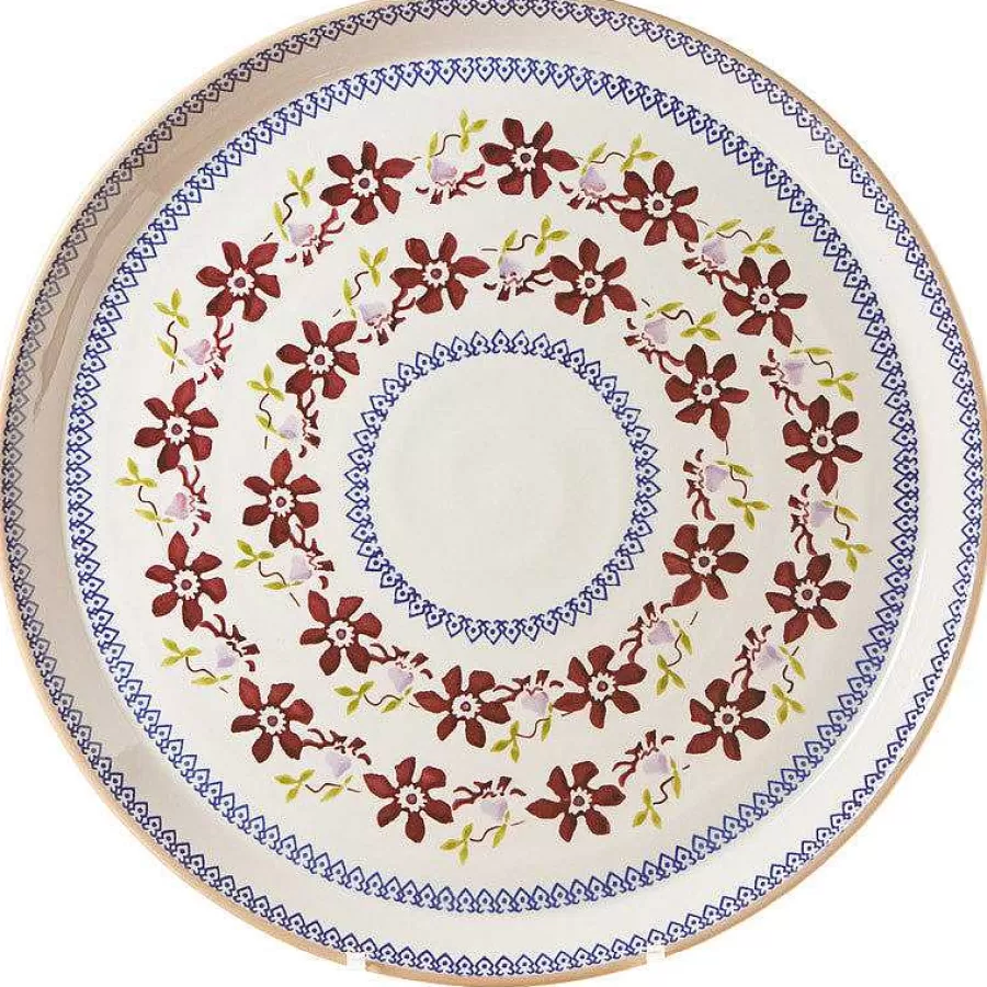 Serving<Nicholas Mosse Presentation Platter Clematis