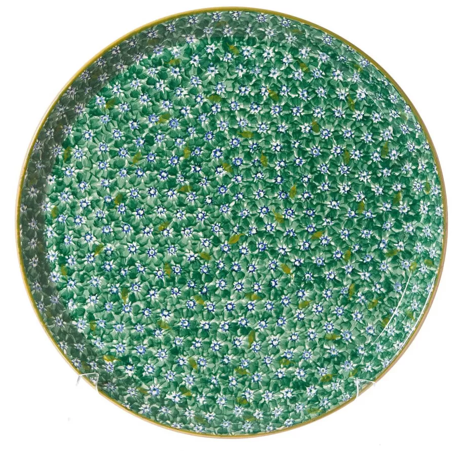 Lawn<Nicholas Mosse Presentation Platter Lawn Green
