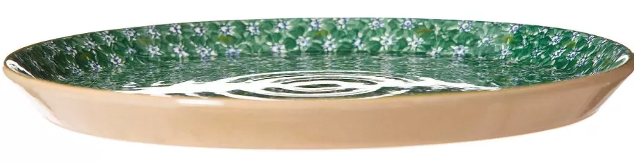 Lawn<Nicholas Mosse Presentation Platter Lawn Green