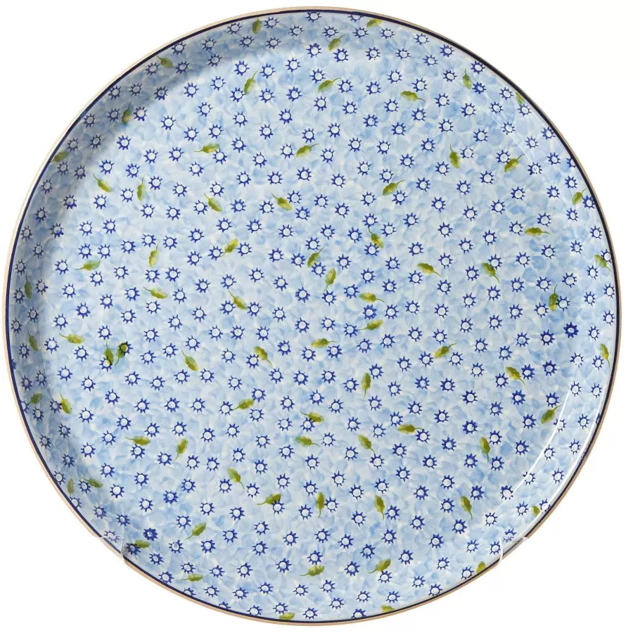 Lawn<Nicholas Mosse Presentation Platter Lawn Light Blue