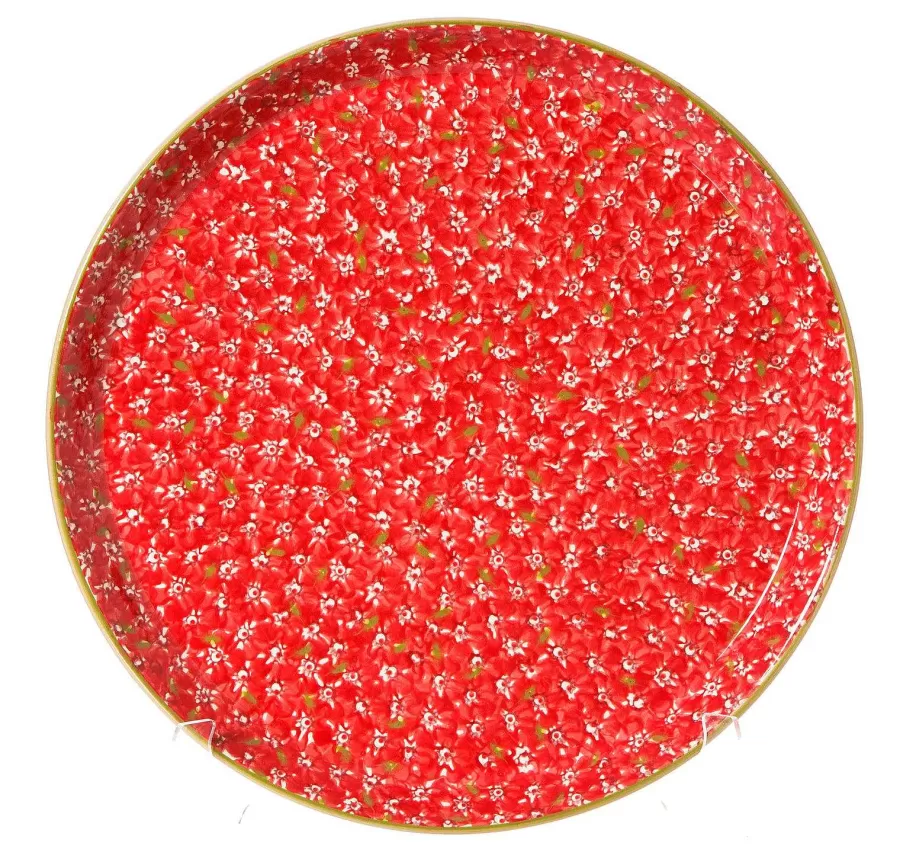 Corporate Gifts<Nicholas Mosse Presentation Platter Lawn Red