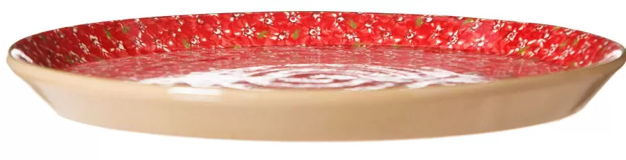 Corporate Gifts<Nicholas Mosse Presentation Platter Lawn Red