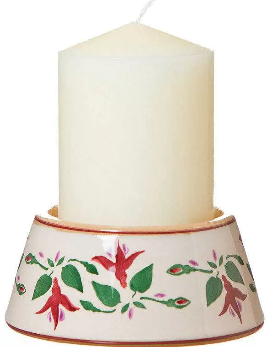 Wedding Gifts<Nicholas Mosse Reverse Candlestick And Candle Fuchsia