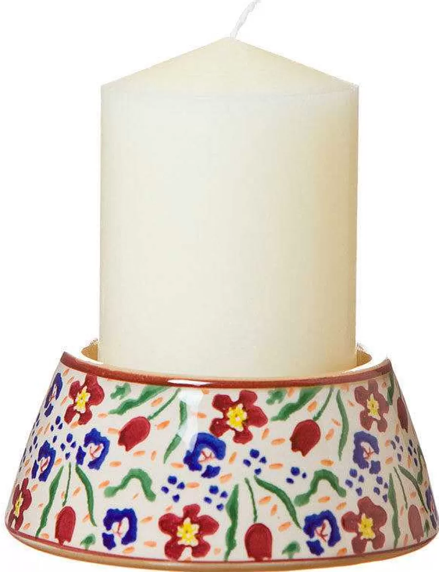 Special Event Gifts<Nicholas Mosse Reverse Candlestick And Candle Wild Flower Meadow