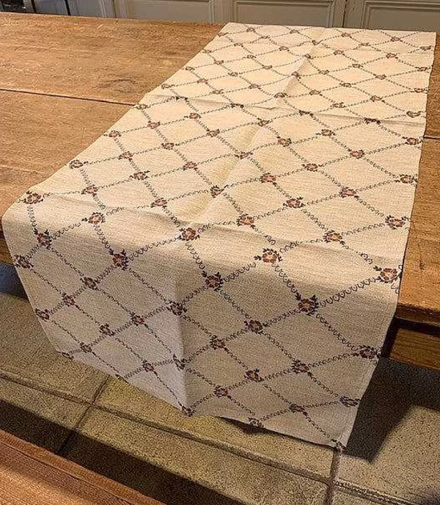 Old Rose<Nicholas Mosse Runner Old Rose Linen