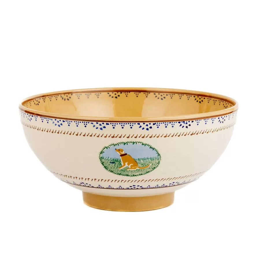 Landscapes<Nicholas Mosse Salad Bowl Assorted Animals