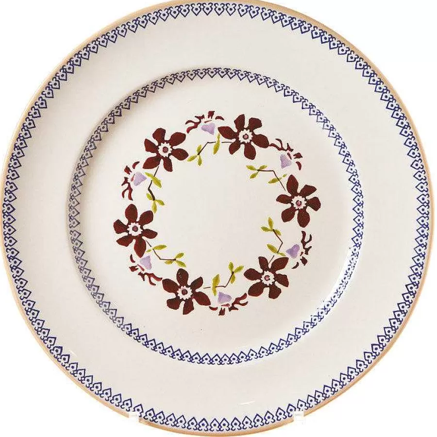 Clematis<Nicholas Mosse Serving Plate Clematis