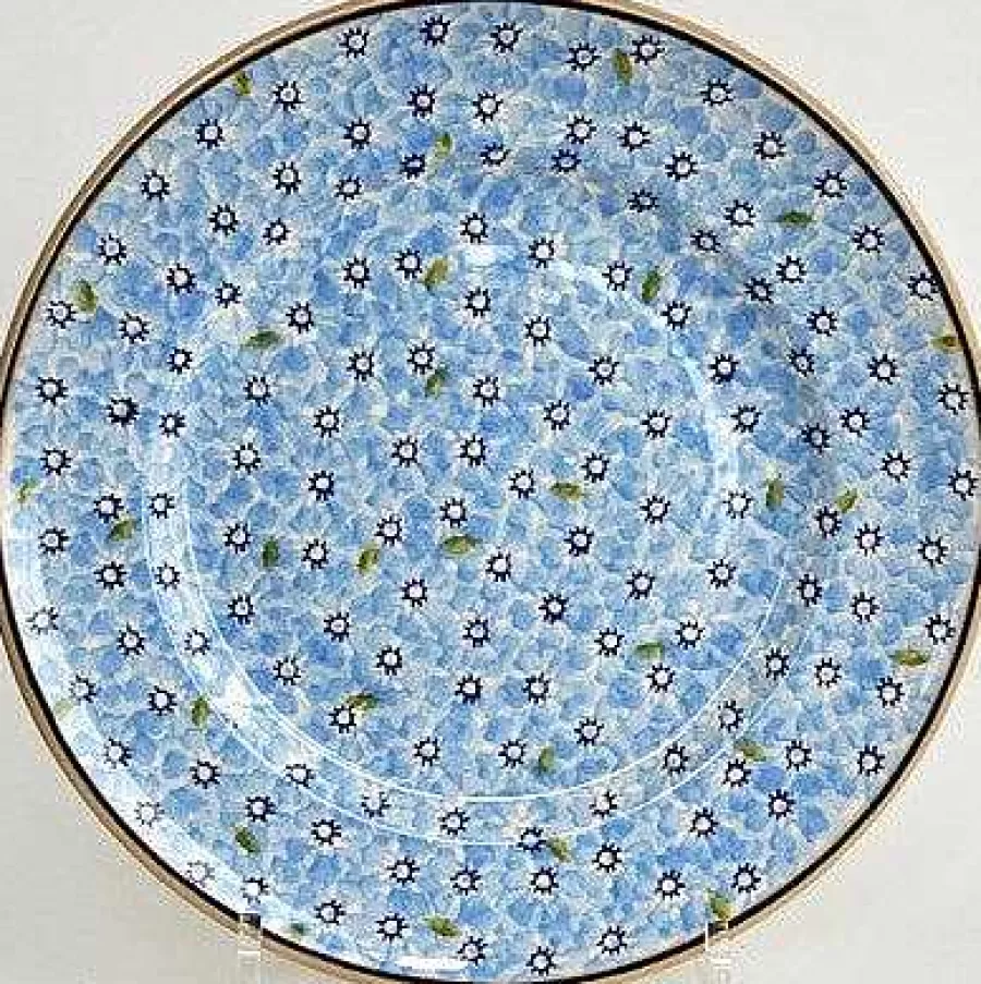 New In<Nicholas Mosse Serving Plate Light Blue Lawn