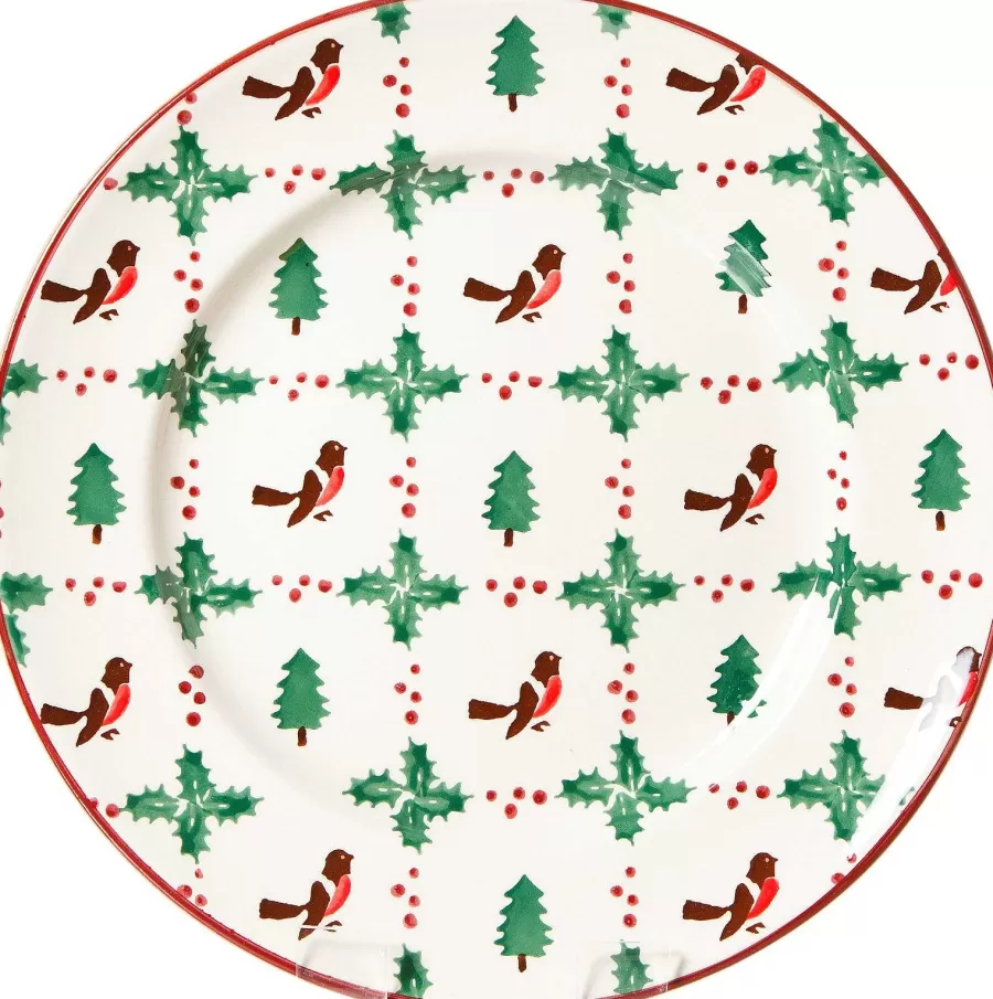 Winter Robin<Nicholas Mosse Serving Plate Winter Robin