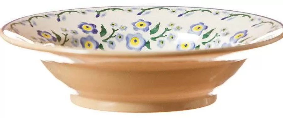 Forget Me Not<Nicholas Mosse Set Of Four Pasta Bowls Forget Me Not