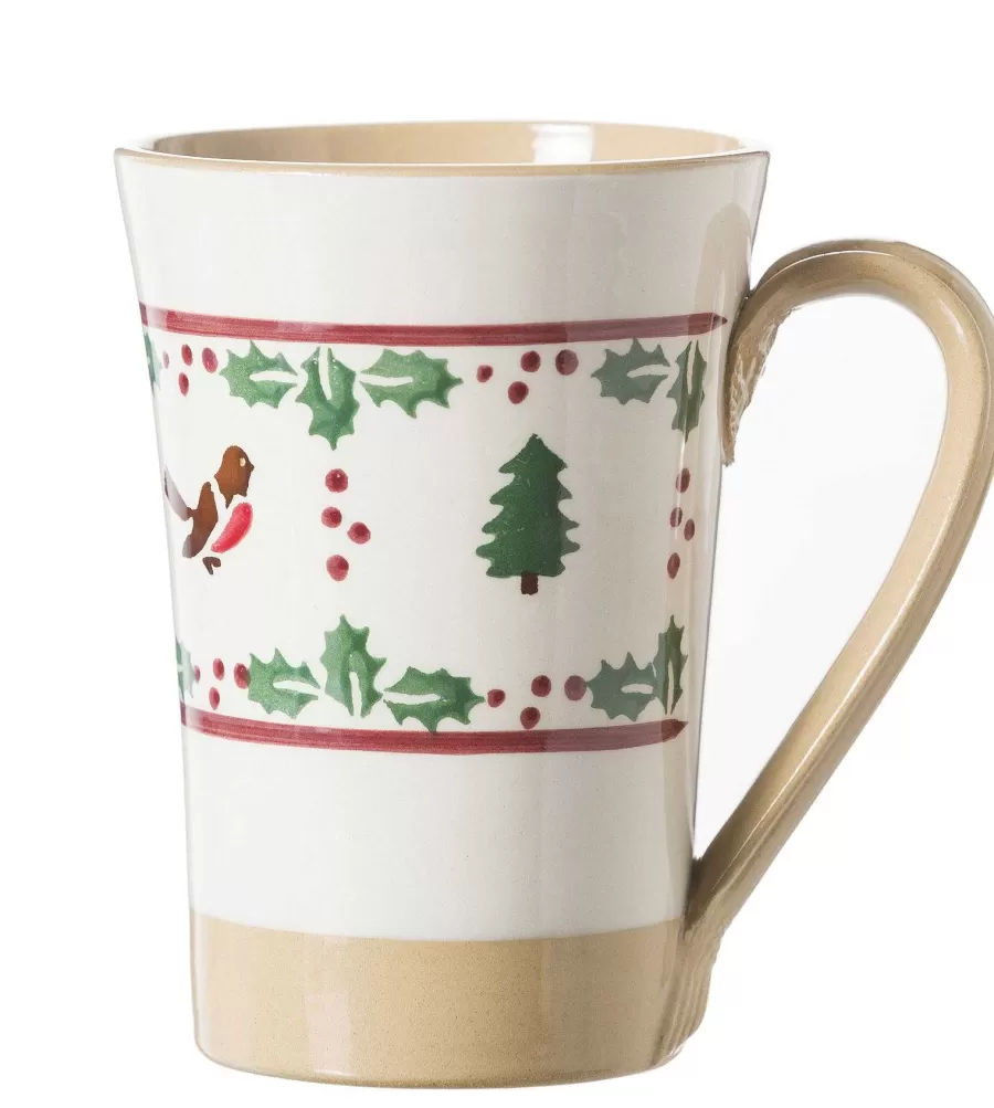 Special Event Gifts<Nicholas Mosse Set Winter Robin Everyday Plate And Tall Mug