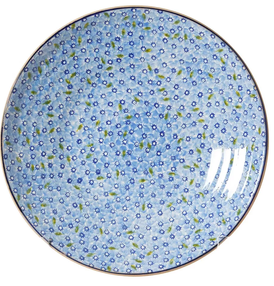 Serving<Nicholas Mosse Shallow Dish Lawn Light Blue