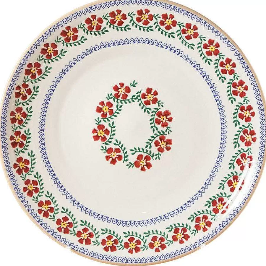 Serving<Nicholas Mosse Shallow Dish Old Rose