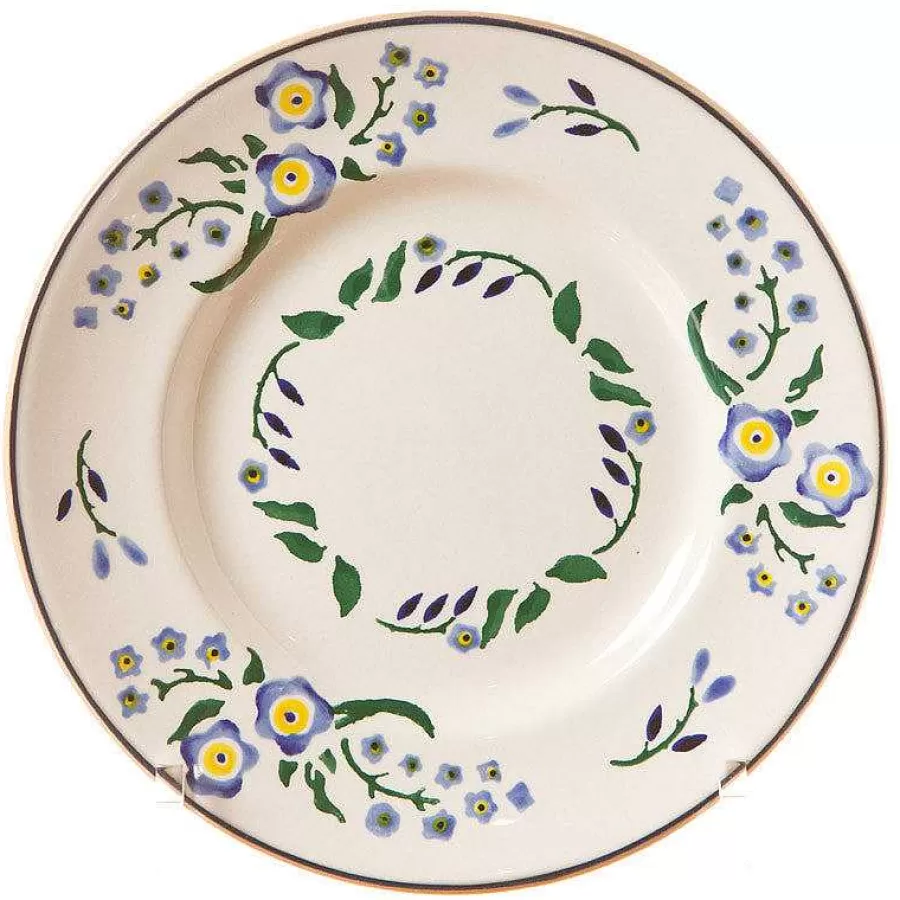 Forget Me Not<Nicholas Mosse Side Plate Forget Me Not