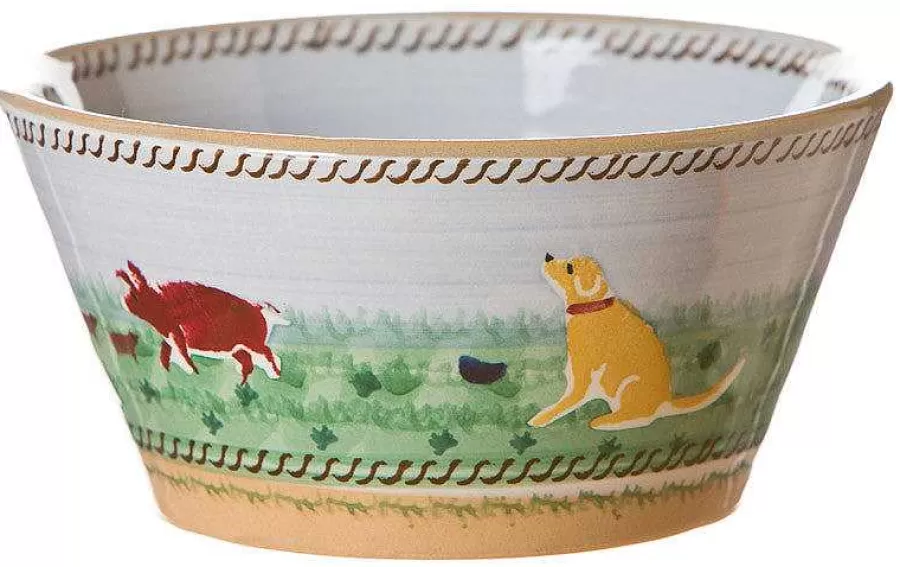 St Patrick'S Day<Nicholas Mosse Small Angled Bowl Assorted Animals