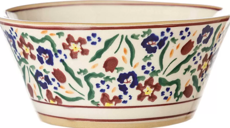 Wild Flower Meadow<Nicholas Mosse Small Angled Bowl Wild Flower Meadow