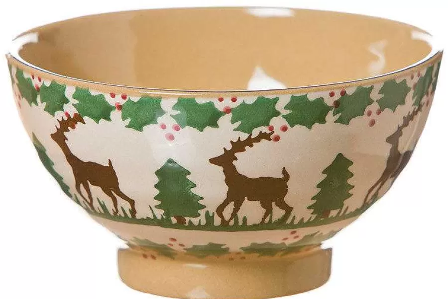 Reindeer<Nicholas Mosse Small Bowl Reindeer