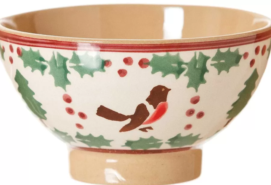 Winter Robin<Nicholas Mosse Small Bowl Winter Robin