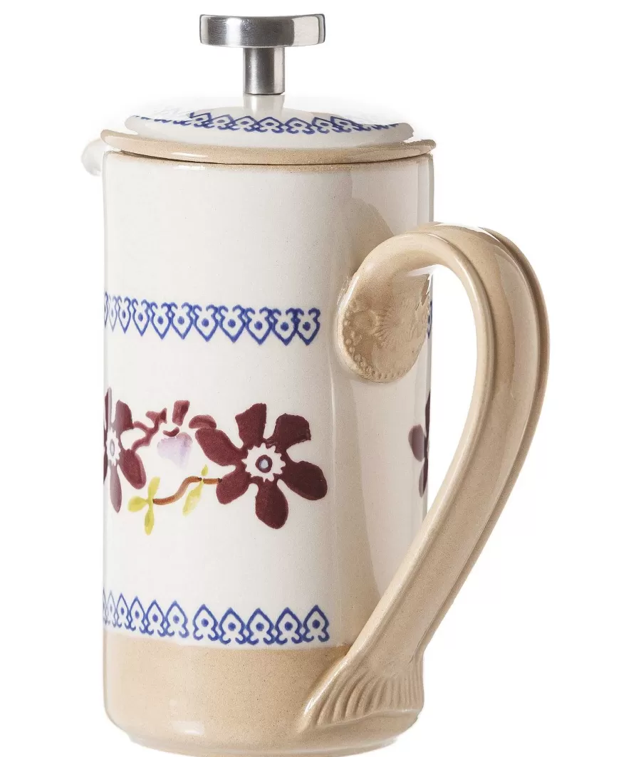 Serving<Nicholas Mosse Small Cafetiere Clematis