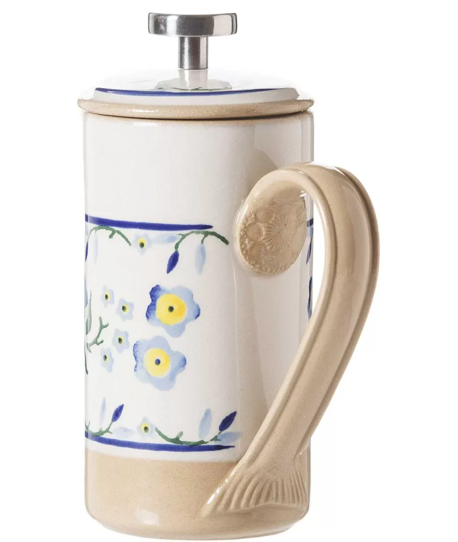Serving<Nicholas Mosse Small Cafetiere Forget Me Not