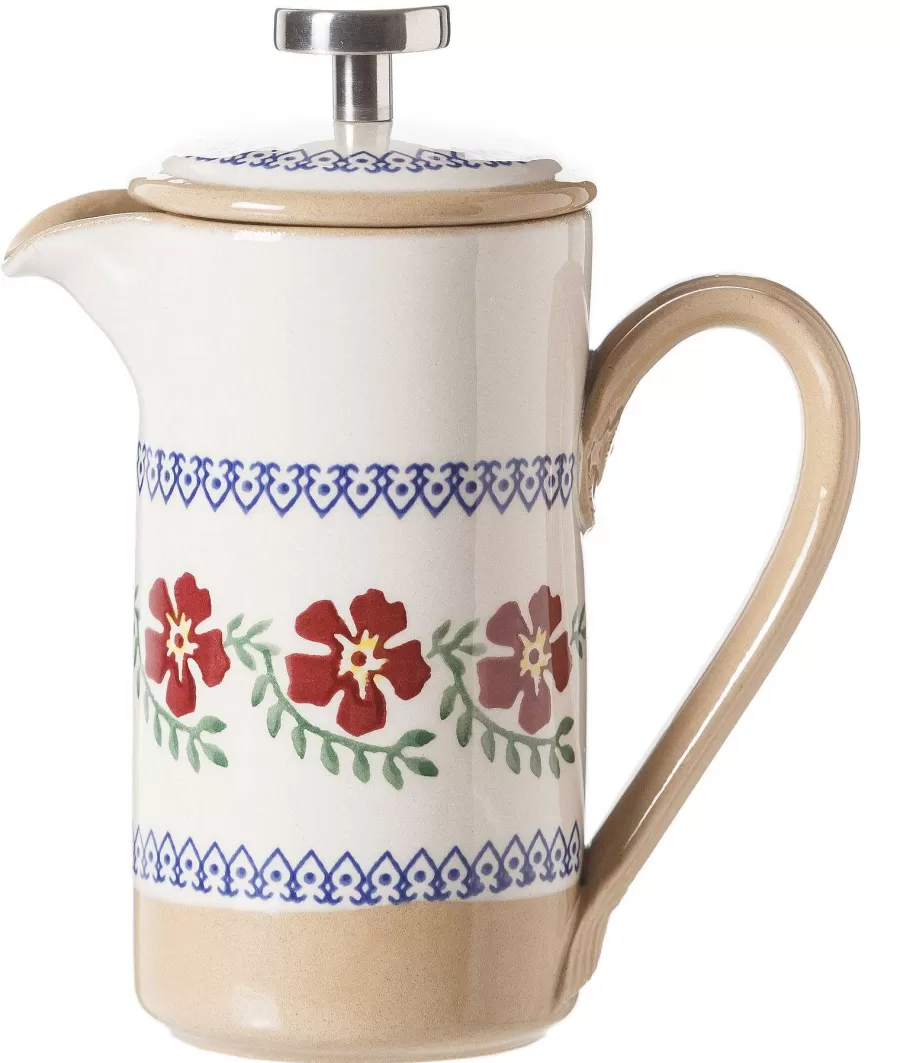 Serving<Nicholas Mosse Small Cafetiere Old Rose