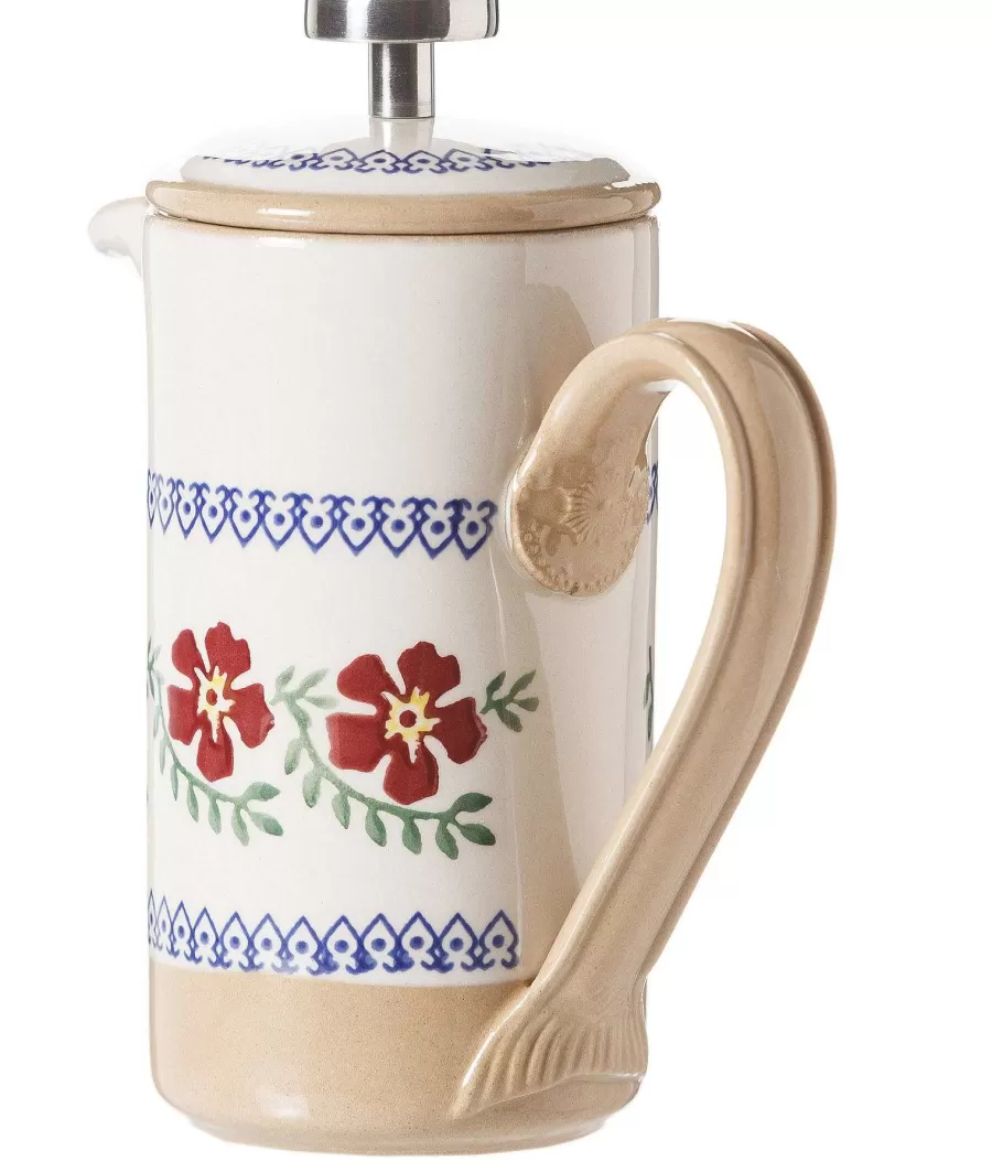Serving<Nicholas Mosse Small Cafetiere Old Rose