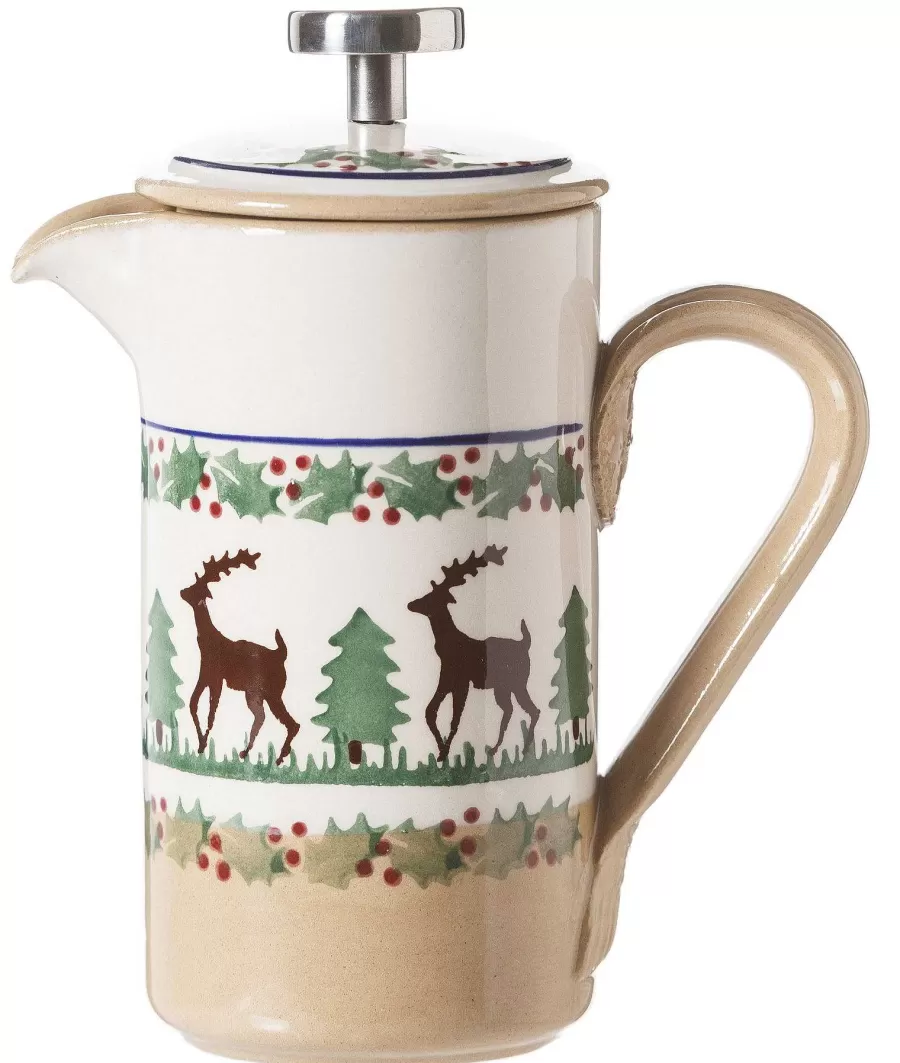 Reindeer<Nicholas Mosse Small Cafetiere Reindeer