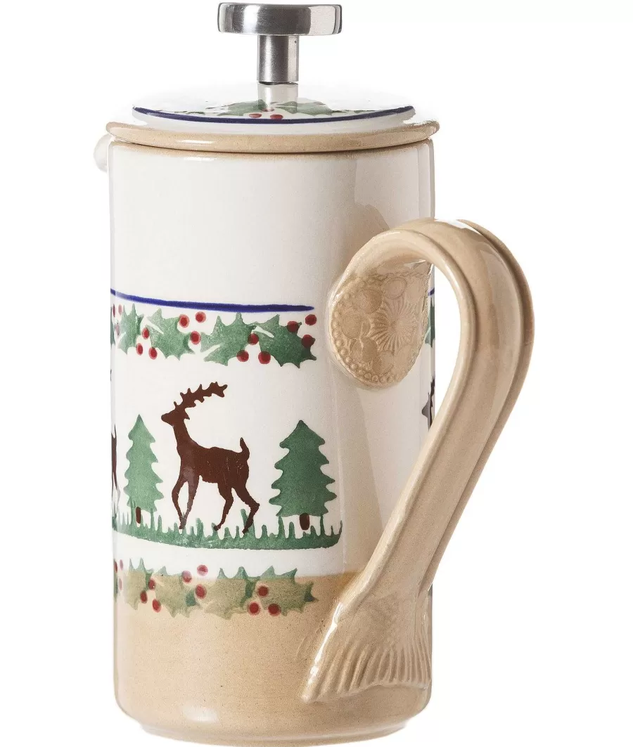 Reindeer<Nicholas Mosse Small Cafetiere Reindeer