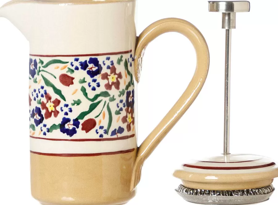 Serving<Nicholas Mosse Small Cafetiere Wild Flower Meadow