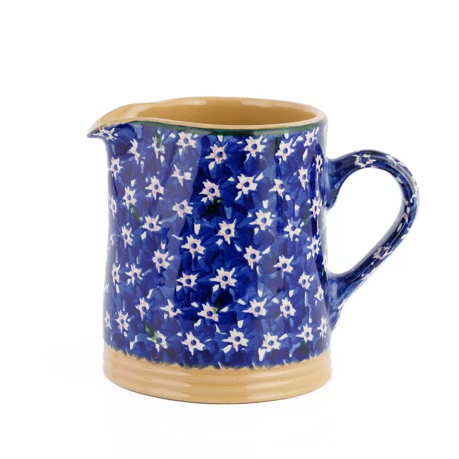 Jugs<Nicholas Mosse Small Cylinder Jug Dark Blue Lawn