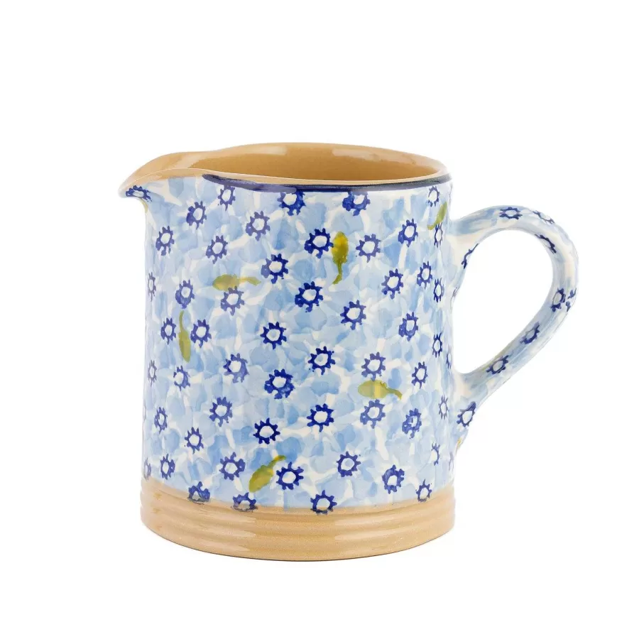 Jugs<Nicholas Mosse Small Cylinder Jug Light Blue Lawn