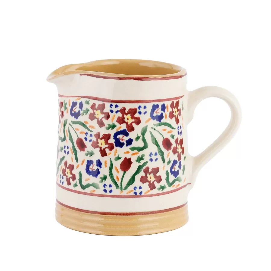 Jugs<Nicholas Mosse Small Cylinder Jug Wild Flower Meadow