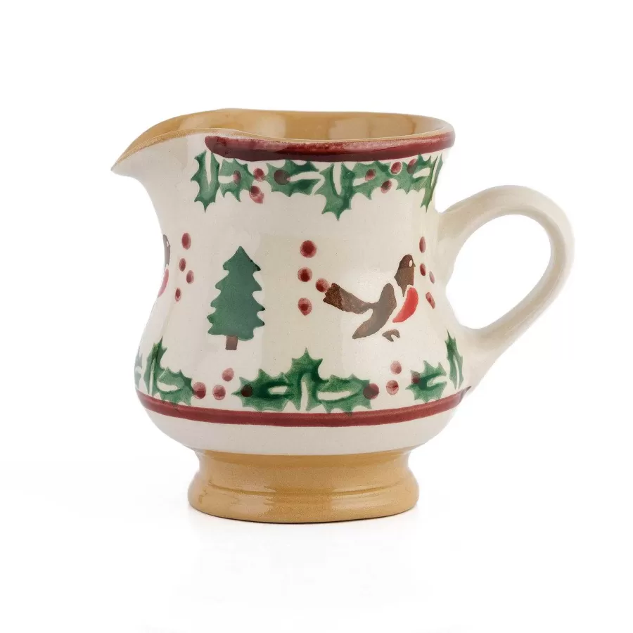 Winter Robin<Nicholas Mosse Small Jug Winter Robin