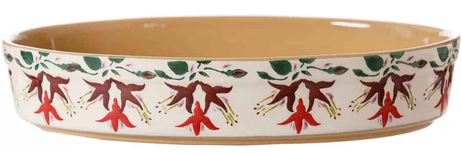 Fuchsia<Nicholas Mosse Small Oval Oven Dish Fuchsia