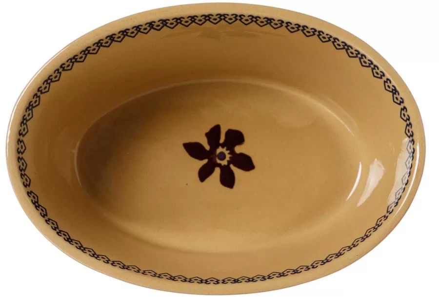 Clematis<Nicholas Mosse Small Oval Pie Dish Clematis