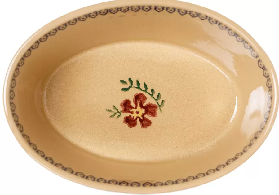 Old Rose<Nicholas Mosse Small Oval Pie Dish Old Rose