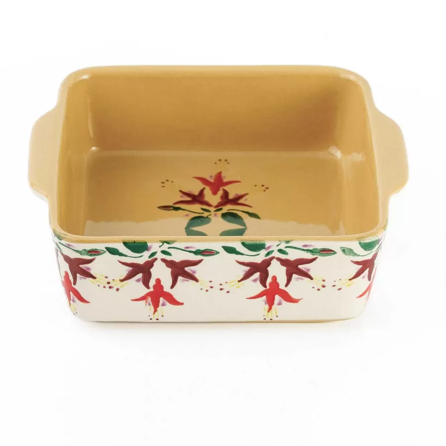 Fuchsia<Nicholas Mosse Small Square Oven Dish Fuchsia