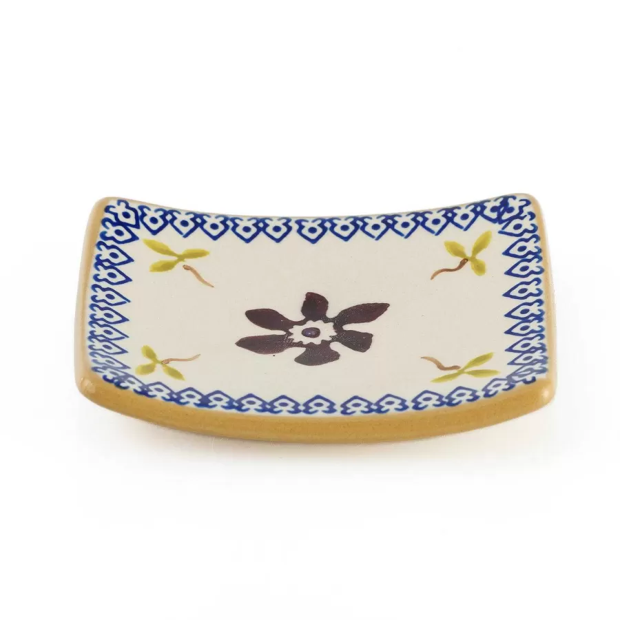 New In<Nicholas Mosse Soap Dish Clematis