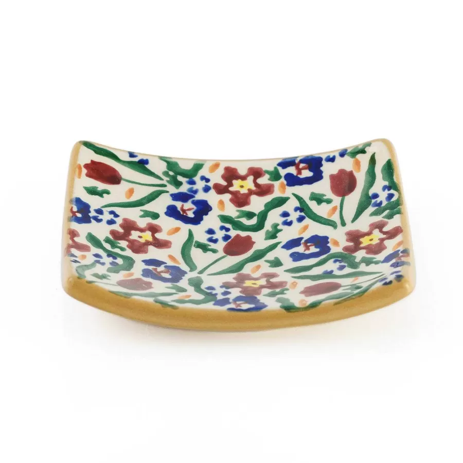 Bathroom Accessories<Nicholas Mosse Soap Dish Wild Flower Meadow